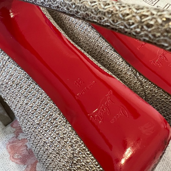 Christian louboutin 120 platform peel toes - Picture 7 of 7